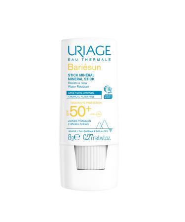 Uriage Bariesun SPF 50 Plus Mineral Stick 8 g (Pack of 1)