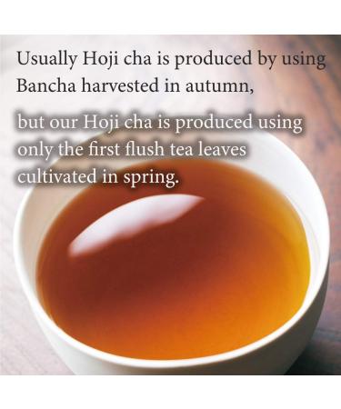 Hojicha Roasted Green Tea -Deep Roasted Loose leaf 100g/3.5oz -from JAPAN | Japanese Tea KIMIKURA - Buy Online on SooperMarket.com