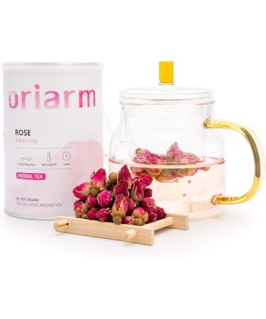 Orairm Loose Leaf Chinese Tea Tin Can (Rose Buds Tea) - Buy Online on SooperMarket.com