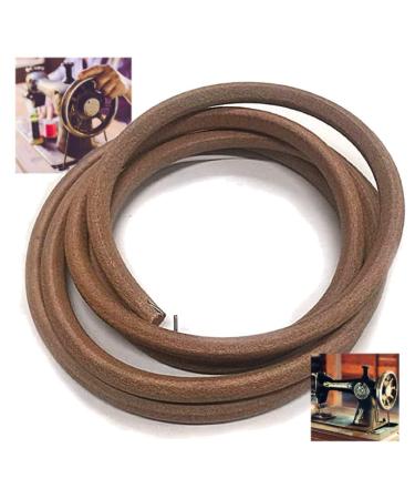 Sewing Machine Belt Real Cow Leather Belt 71 3/16 The Best Sewing Machine Belt Treadle Parts with Hook for Singer/Jones Sewing Machine by SEWTCO