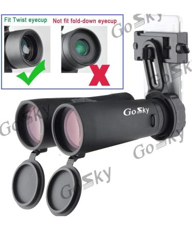 Gosky Universal Spotting Scope Smartphone Camera Adapter - Quick Alignment Digiscoping Mount for Binoculars, Monoculars - Capture and Share Beauty with Friends - Buy Online on SooperMarket.com