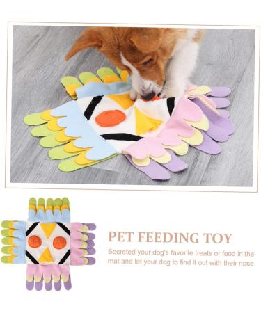 Hohopeti Owl Sniffing Pad Dog Snuffle Puzzle Mat Snuffle Mat for Medium Dogs Vocalize Nose Pads - Buy Online on SooperMarket.com