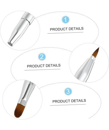minkissy Flat Concealer Brush Silicone Makeup Applicator Travel Makeup Dual End Lip Brush Set De Maquillaje Retractable Lip Brush for Lipstick Flexible Lipstick Brush Lip - Buy Online on SooperMarket.com