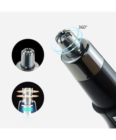 TEMKIN Nose Hair Trimmer - Professional Painless Nose & Ear Hair Remover for Men & Women | Waterproof & Silent Motor | International Shipping Available - Buy Online on SooperMarket.com