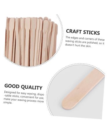Angoily 800 Pcs Disposable Beauty Bar Spatula Scraper - Eco-Friendly Natural Birch for Face Care | International Shipping Available - Buy Online on SooperMarket.com