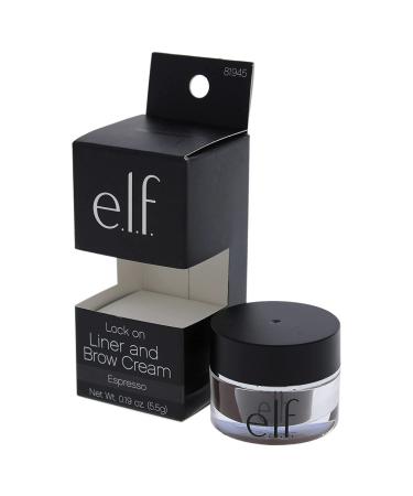 E.L.F. Lock on Liner & Brow Cream - Espresso 0.19 oz | Best Brow Gel - Buy Online on SooperMarket.com