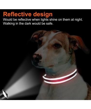 Buy Joytale Reflective Dog Collar for Large & XL Dogs - Red | Durable & Stylish (Pack of 1) - Buy Online on SooperMarket.com