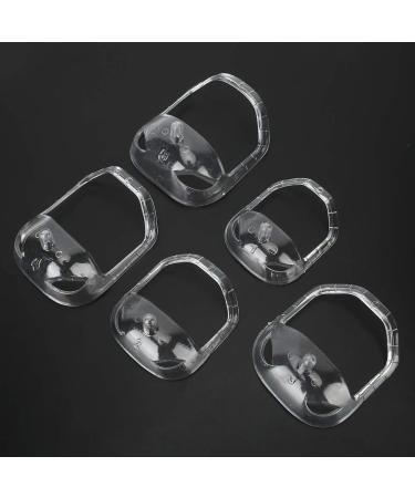 Professional Mustache Shaping Tool | Beard Shaper Template - ABS White for Precision Grooming - Buy Online on SooperMarket.com