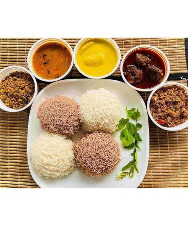 Seelans MDK Red String Hopper Flour | 700G | Hopper Mix | Flour | Rice Flour | Idiyappam Flour | 100% Row Rice | SriLankan Origin (Pack of 3) - Buy Online on SooperMarket.com