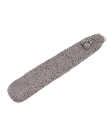 LBEC Rubber Hot Water Bottle Robust Heater Safe Multifunctional Hot Water Bottle (Dark Gray)