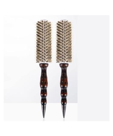 Comb Hair Care Hair Comb Professional Hairdresser Comb Tube Curling Comb for Ladies Hairdressing Cylinder Styling Comb Hair Brush (Color : B2pc)