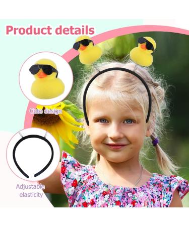 JSGHGDF Cute Little Duck Hairband Cartoon Animal Hairband Hair Hoop for Youngsters and Cosplay Stylish Kids Headdress Jewelry 2 - Buy Online on SooperMarket.com