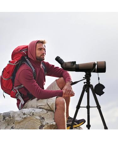 LCNCY Shooting Sticks Tripod Hunting Rest with 360 Rotation - Aluminum, 5-Section Adjustable Binoculars Tripod with Adapter for Rifle, Hunting, Binoculars, Spotting Scope, Crossbow Stand - Buy Online on SooperMarket.com
