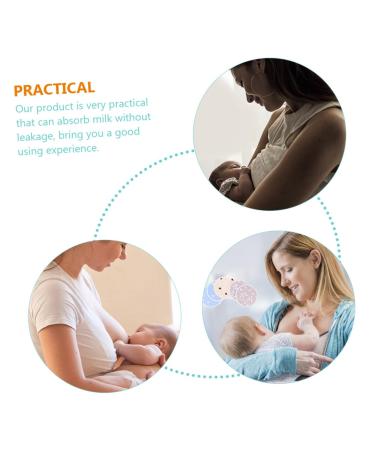 ifundom Reusable Breast Pads - 4 Sets Washable Breastfeeding Cushions & Essentials for Nursing Moms - Buy Online on SooperMarket.com