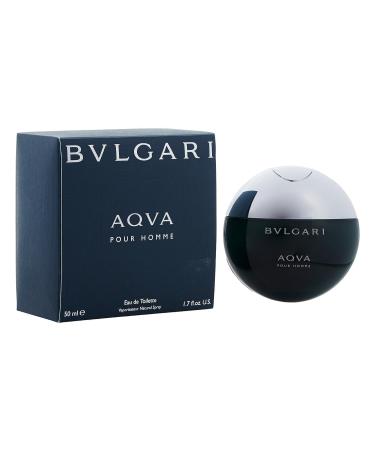 Aqua Pour Homme By BVLGARI FOR MEN 1.7 oz Eau De Toilette Spray Fresh 1.7 Ounce