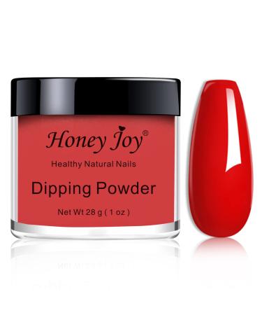 Honey Joy Dark Purple Very Fine Nail Dip Dipping Powder Acrylic Color Pigment Powders 1oz (Dip-WD15)