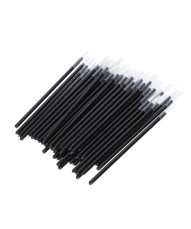 Mikinona Eyeliner Wands 50pcs Eyeliner Brush Makeup Brush Eyelash Tool Cosmetic Wand Cosmetic Brush Lip Line Eyes Woman