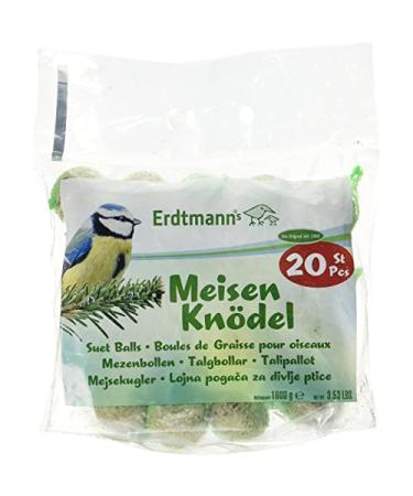 Erdtmanns 20 fat balls in a polybag 1 pack (1 x 1.6 kg)