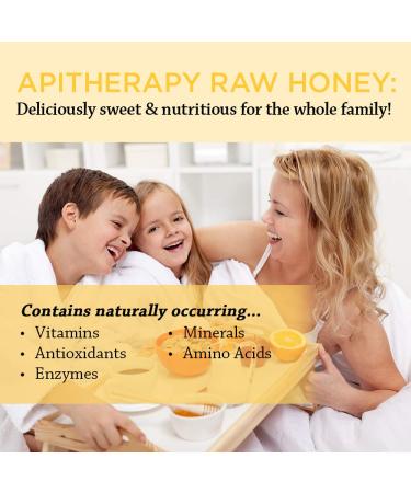 Raw Honey Gardens Honey | Pure Unflavored US Grade A | 1 lb Unpasteurized & Unfiltered - Buy Online on SooperMarket.com