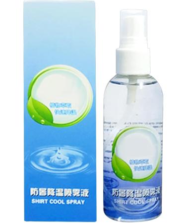 Cooling Mist Spray for Summer - Skin-Friendly Soothing Summer Spray Cooling Body Mist | Non-sticky Instant Cooling Mist Cooling Face Spray for Camping Hiking Fishing - Buy Online on SooperMarket.com