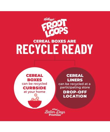 Kellogg's Froot Loops with Marshmallows Cereal - Fruit Flavored Breakfast Snacks | 10.5oz Box - Buy Online on SooperMarket.com