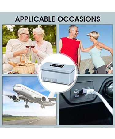 Fupeen Medicine Cooler with Durable Battery Adjustable Temperature Suitable for Long Flight US Plug - Buy Online on SooperMarket.com