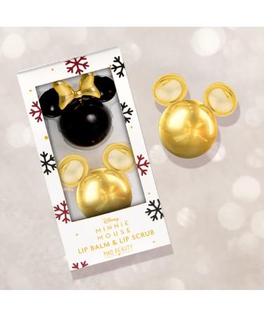 Buy MAD BEAUTY Minnie Mouse Lip Balm & Scrub Duo Set - Vanilla & Cranberry | Moisturizing Lip Kit Gift for Disney Fans - Buy Online on SooperMarket.com
