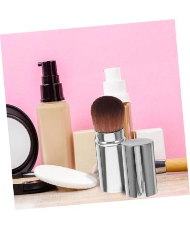 Housoutil Dense Retractable Foundation Brush - Perfect Cosmetic Tool for Powder & Liquid Makeup | Travel-Friendly Blush & Concealer Applicator - Buy Online on SooperMarket.com