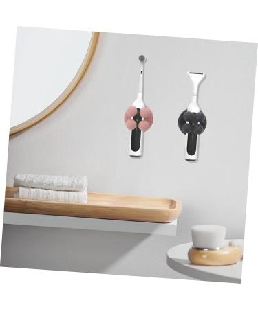 Baluue 4pcs Bathroom Hooks Wall Hanging Hooks Shower Razor Holder for Wall - Buy Online on SooperMarket.com