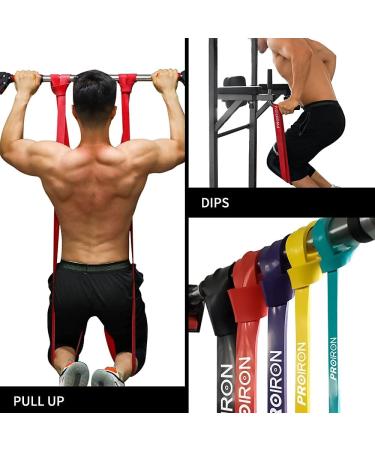 Proiron Resistance Bands - Assisted Pull up Bands for Strength Training - Black #5 (36-67kg) - Buy Online on SooperMarket.com