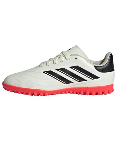 adidas Unisex Kids' Copa Pure 2.4 Sneaker 31 EU Ivory Core Black Solar Red