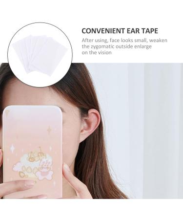SOIMISS Clear Earrings Cosmetic Ear Corrector Support Stickers - Transparent Makeup Tape for Earlobe Support - 4X1.5X0.1CM - Buy Online on SooperMarket.com