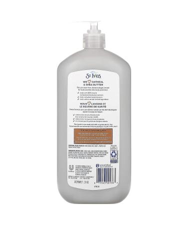 St. Ives Oatmeal & Shea Butter Body Wash 32 fl. Oz. with Pump - Soothing Formula - Buy Online on SooperMarket.com