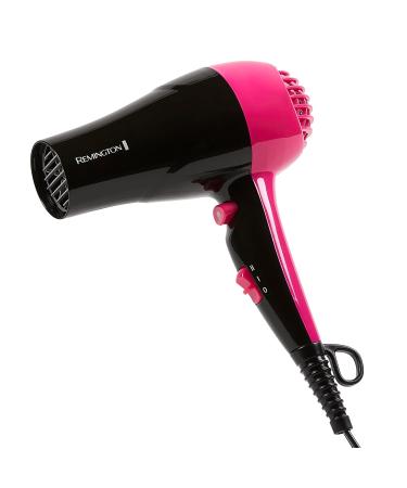 Remington Compact Styler - Small & Portable Hair Dryer - Ceramic Blow Dryer with 2 Heat/Speed Settings & Cool Shot Button for Smooth Finish - Travel Size Lightweight Handheld Dryer 1875W
