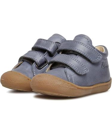 Naturino Cocoon VL Leather First Steps Shoes - 4.5 UK Child - Sky Blue - Buy Online on SooperMarket.com