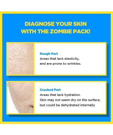 SKIN1004 Zombie Pack (1box - 8ea) | Anti-Aging Face Mask for Fine Lines, Wrinkles, Pores, Dryness - Lifting & Hydrating Formula - Buy Online on SooperMarket.com