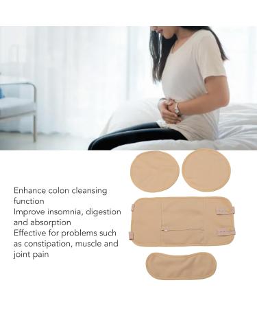 4PC Castor Oil Packaging Set - Adjustable Leak-Proof Washable & Reusable Aids for Better Sleep | International Shipping - Buy Online on SooperMarket.com