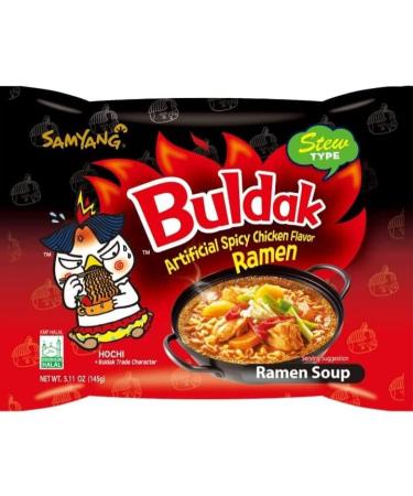 Samyang Buldak Stew Type Hot Chicken Noodle Challenge Ramen (Pack of 40) by CNMART - Buy Online on SooperMarket.com