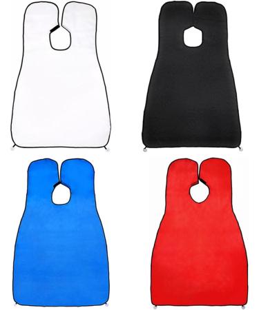 Predolo Beard Shaving Bib | Trimming Apron & Beard Care Cape | Catch Mess & Simplify Shaving - White - Buy Online on SooperMarket.com