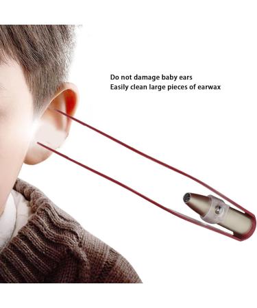 Portable Stainless Steel Light Ear Spoons - 2pcs Ear Pickers for Kids, Travel-Friendly - Buy Online on SooperMarket.com