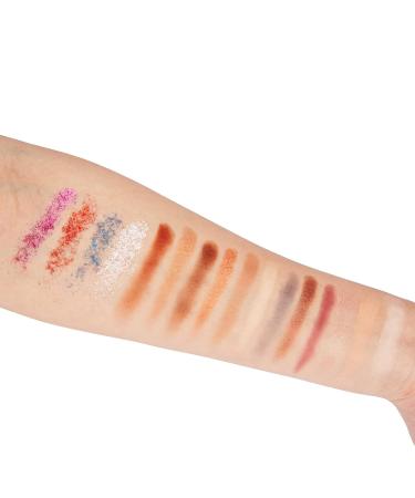 40 Colors Rotate Eyeshadow Palette - ColoUndur Neon Rainbow Matte & Glitter Shades for Professional Makeup | International Shipping Available - Buy Online on SooperMarket.com