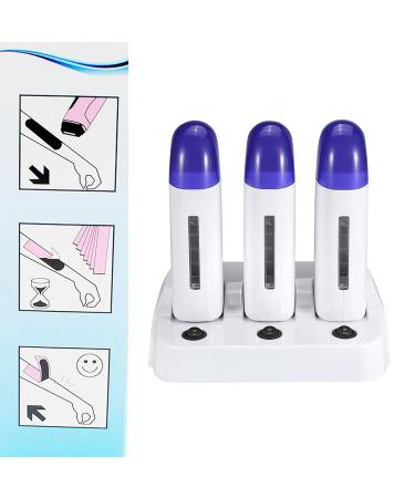 Depilatory Wax Kit for Coarse Hair Removal - Complete Waxing Set for Men & Women with Heating Base - Perfect for Body Hair - Buy Online on SooperMarket.com