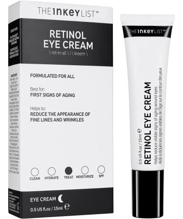 INKEY List Retinol Eye Cream 15ml - Reduce Wrinkles & Fine Lines - Buy Online on SooperMarket.com