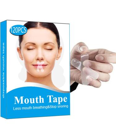 120 Pcs Anti Snoring Sleep Strips - Gentle Mouth Tape for Better Breathing and Snoring Reduction - Buy Online on SooperMarket.com