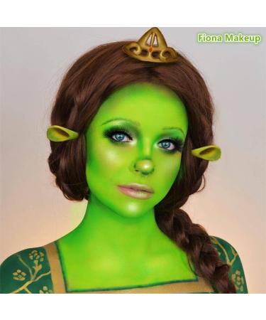 Go Ho Light Green Cream Face Paint 2.37oz - Water Based for Hulk, Witch, Gamora - Halloween Cosplay & Festivals - Buy Online on SooperMarket.com