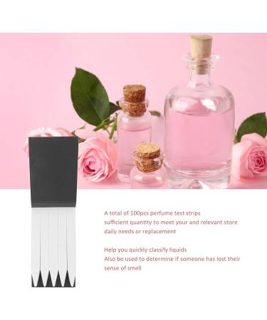 Perfume Tester Strips 100pcs Disposable Perfume Test Paper Disposable Fragrances Testing Essential Oils Strips with Black Cover for Testing Aromatherapy Oils Essential Oils - Buy Online on SooperMarket.com
