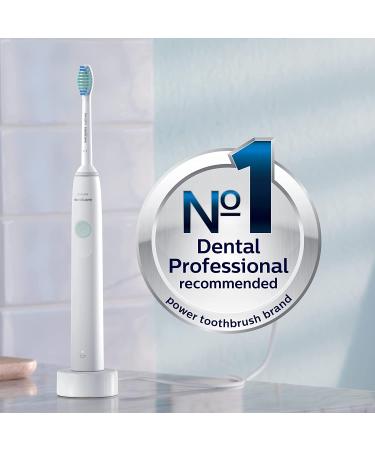 Philips Sonicare 2100 Electric Toothbrush HX366104 - Rechargeable Power Toothbrush in White Mint - Buy Online on SooperMarket.com