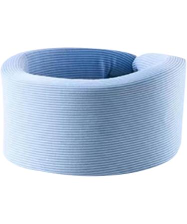 Adjustable Neck Brace - Portable Breathable Neck Support for Travel & Work | Relieves Neck Tension (Light Blue) - Buy Online on SooperMarket.com