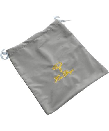 Baluue 2pcs Hair Curler Travel Bag Fabric Hair Dryer Travel Pouch Grey Drawstring Bag 30.00X25.00X0.50CMx2pcs Greyx2pcs - Buy Online on SooperMarket.com