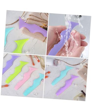 5pcs Silicone Beauty Ruler & Makeup Tools | Eyeliner & Mascara Applicators for Precision Makeup | International Shipping Available - Buy Online on SooperMarket.com